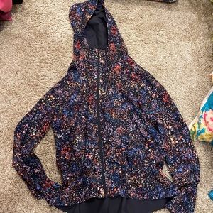 LULULEMON SPLATTER PAINT JACKET